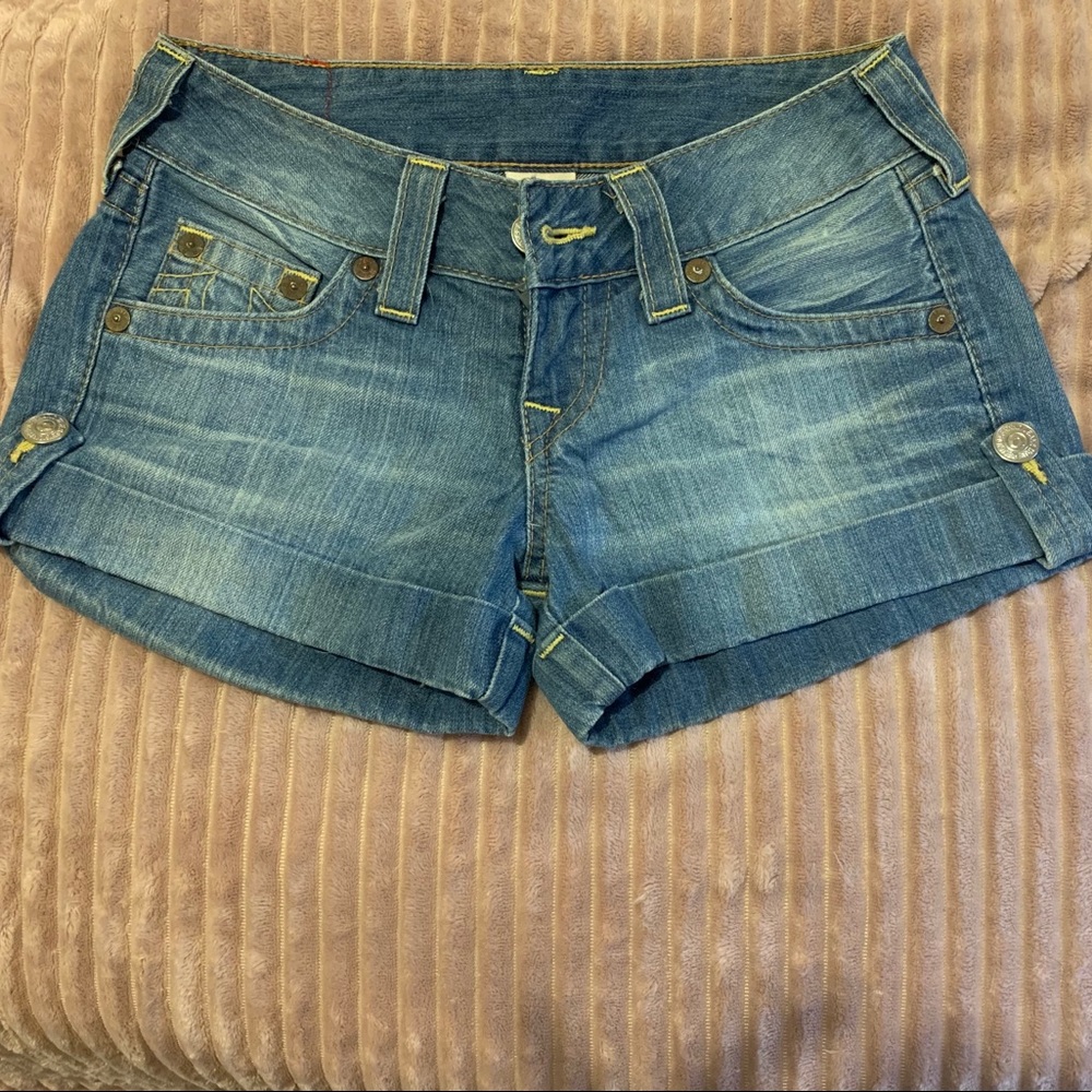 True Religion Jean Shorts